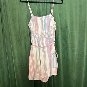 Stripped Romper